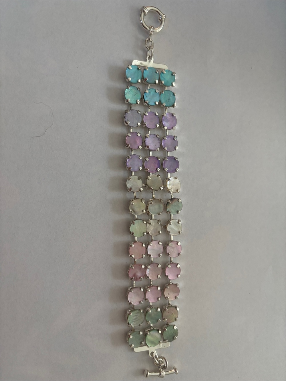 Pastel Multi-Color Crystal Bracelet - Women Jewelry